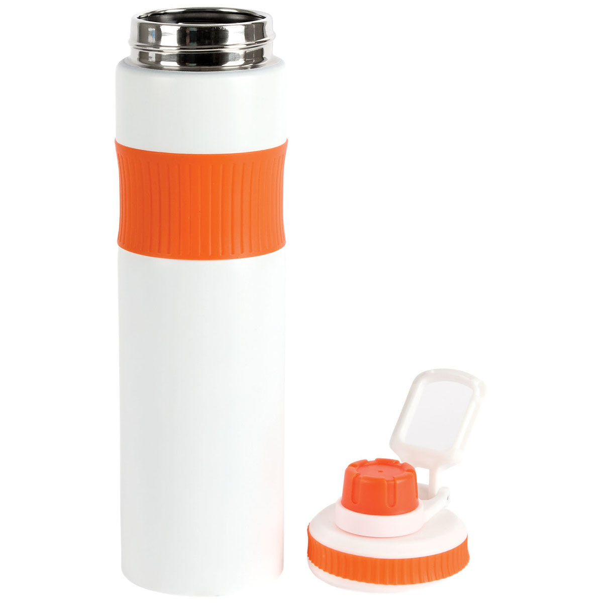 Logomark Orange Prescott 26 oz. Single Wall Recycled Stainless Steel Bottle