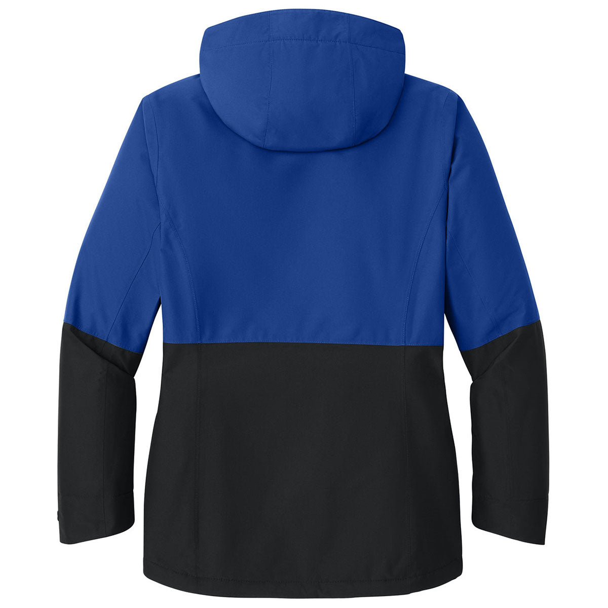 Port Authority Women's True Royal/Deep Black Insulated Heavy Ripstop Jacket