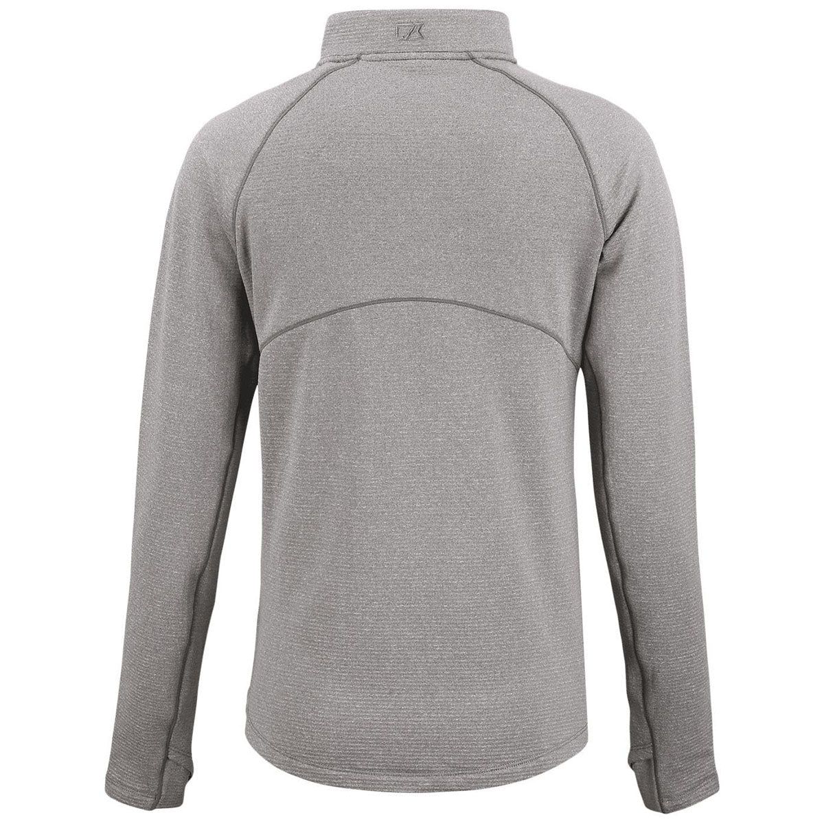Cutter & Buck Women's Elemental Grey Heather Peshastin Fleece Recycled Full Zip Jacket
