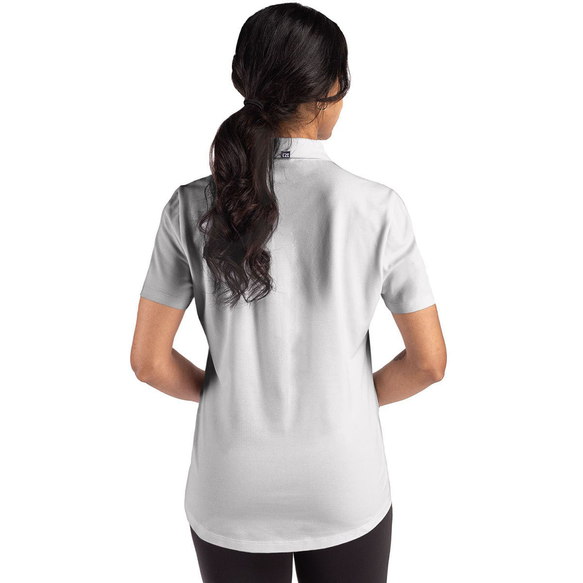 Cutter & Buck Women's Concrete Advantage Refresh Epic Confidence Recycled Tri-Blend Pique Polo