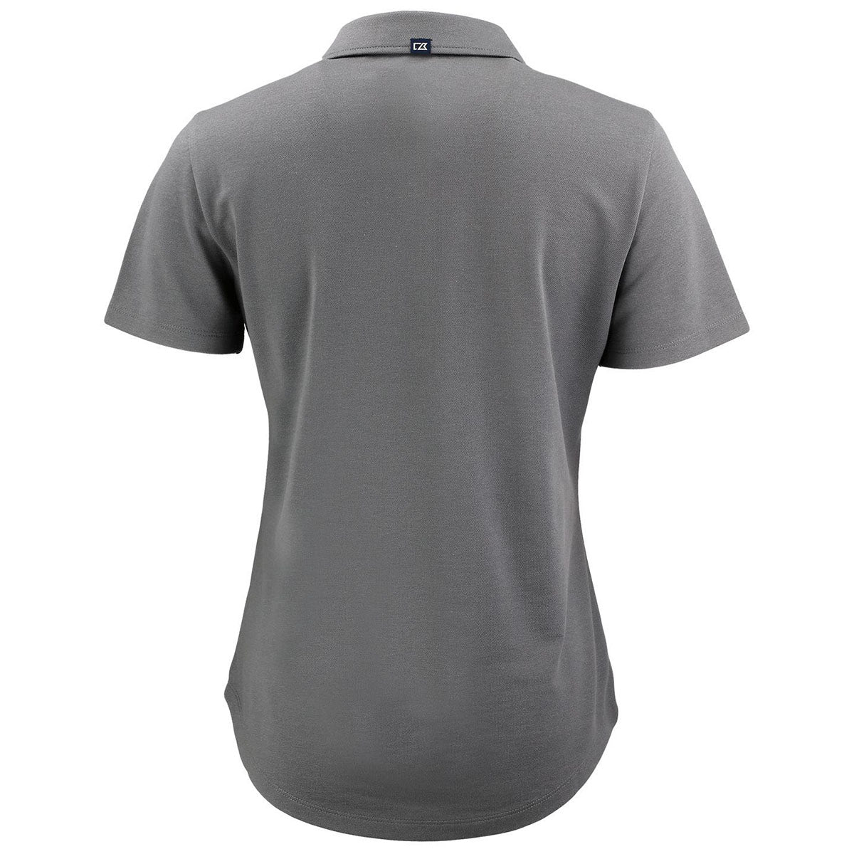 Cutter & Buck Women's Elemental Grey Advantage Refresh Epic Confidence Recycled Tri-Blend Pique Polo