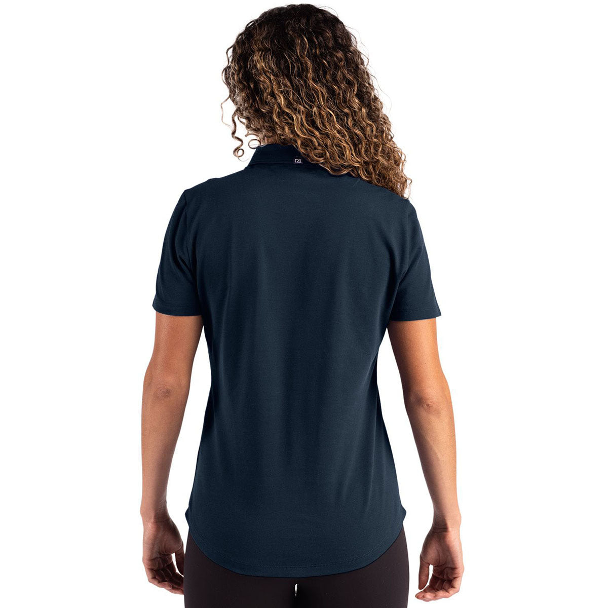 Cutter & Buck Women's Liberty Navy Advantage Refresh Epic Confidence Recycled Tri-Blend Pique Polo