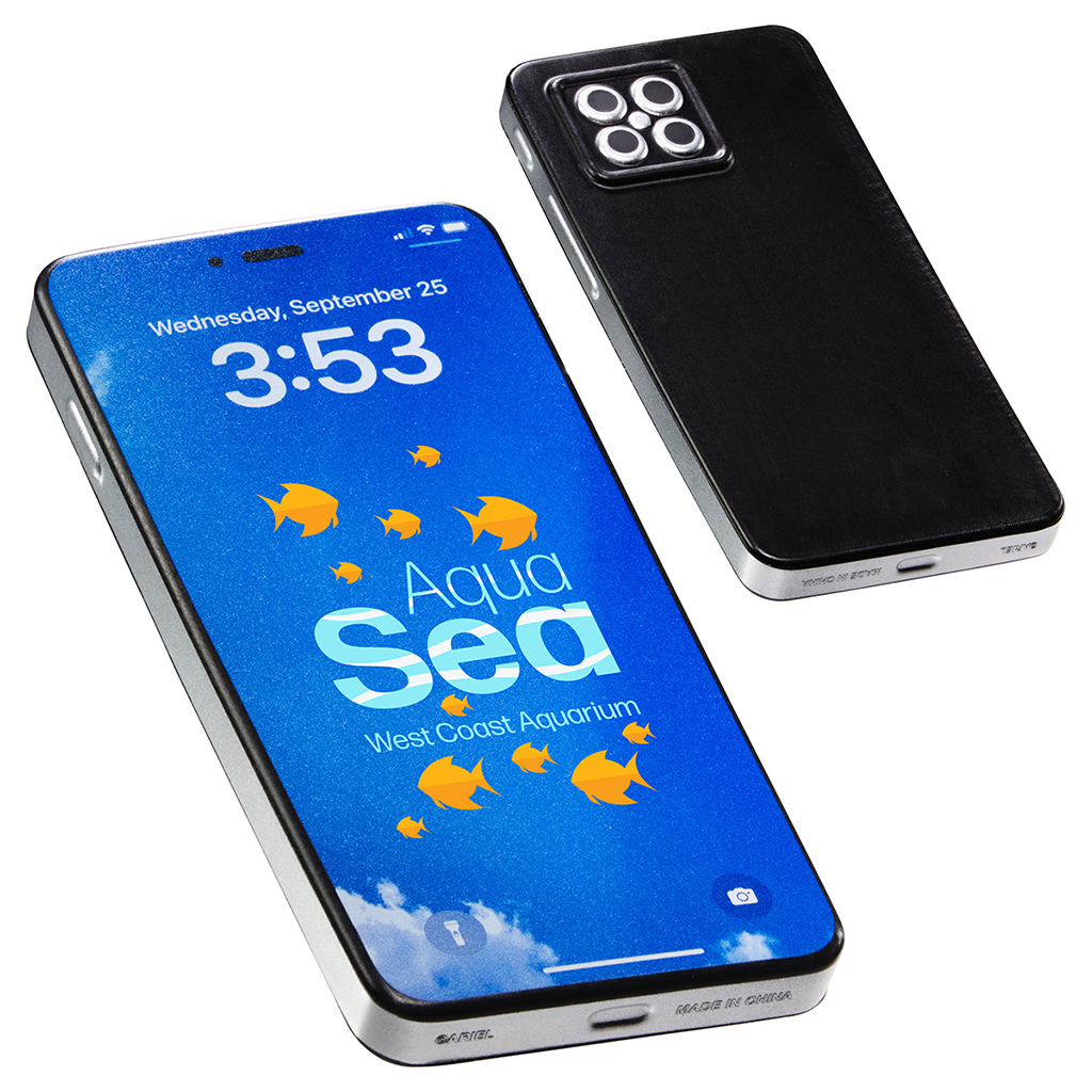 Ariel Premium Blue/Black Smart Phone Stress Reliever