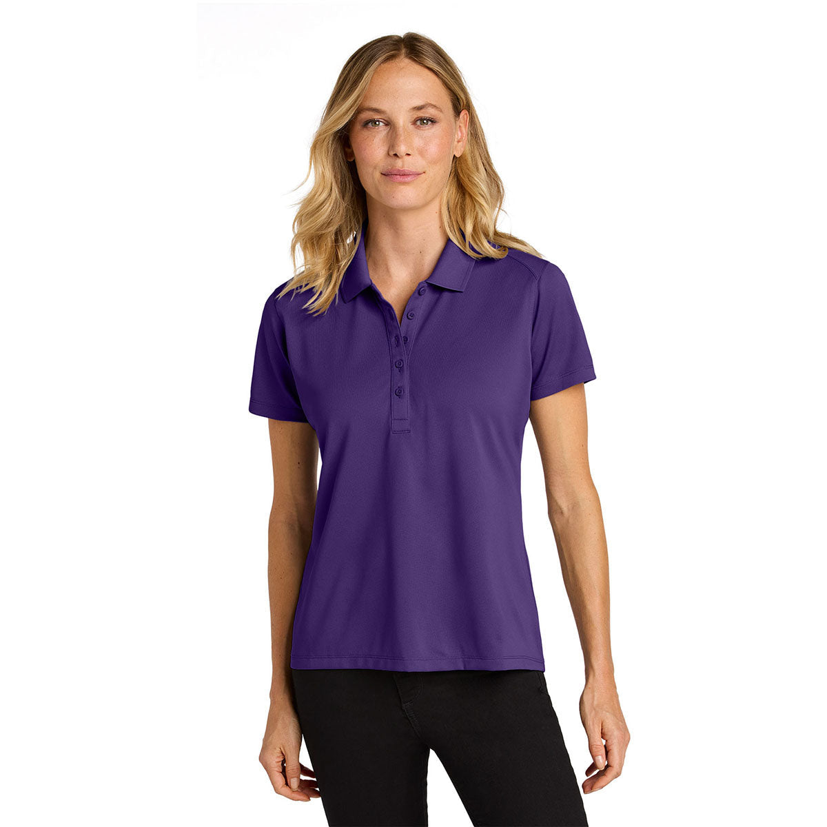 Port Authority Women's Prism Purple Wearever Performance Pique Polo