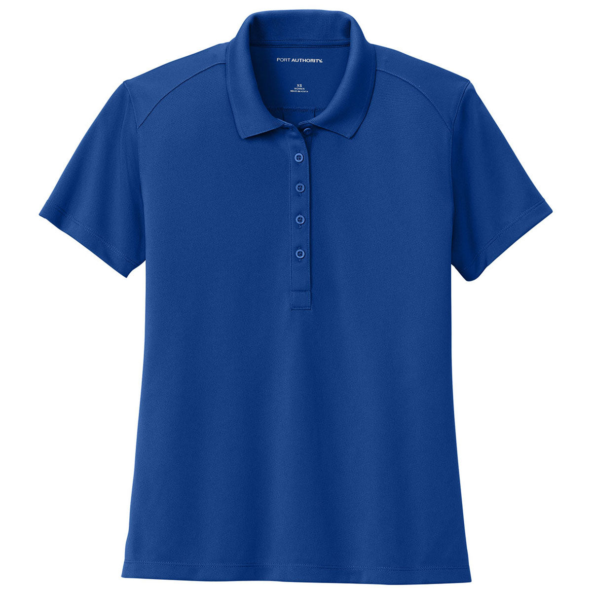 Port Authority Women's True Royal Wearever Performance Pique Polo