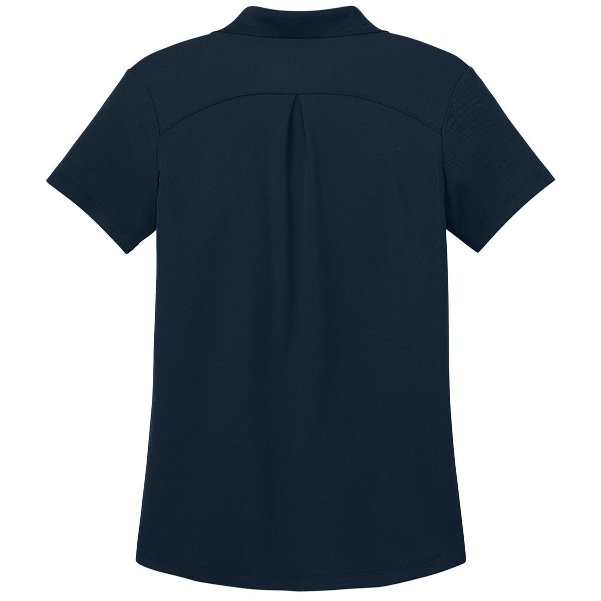 Port Authority Women's Night Navy Plaited Pique Polo