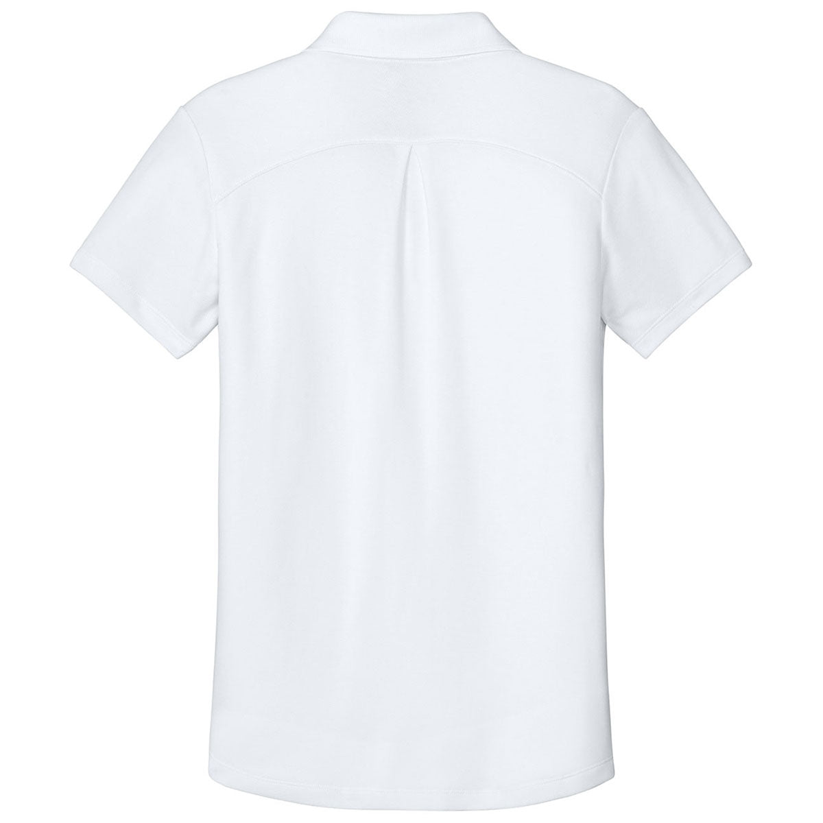 Port Authority Women's White Plaited Pique Polo