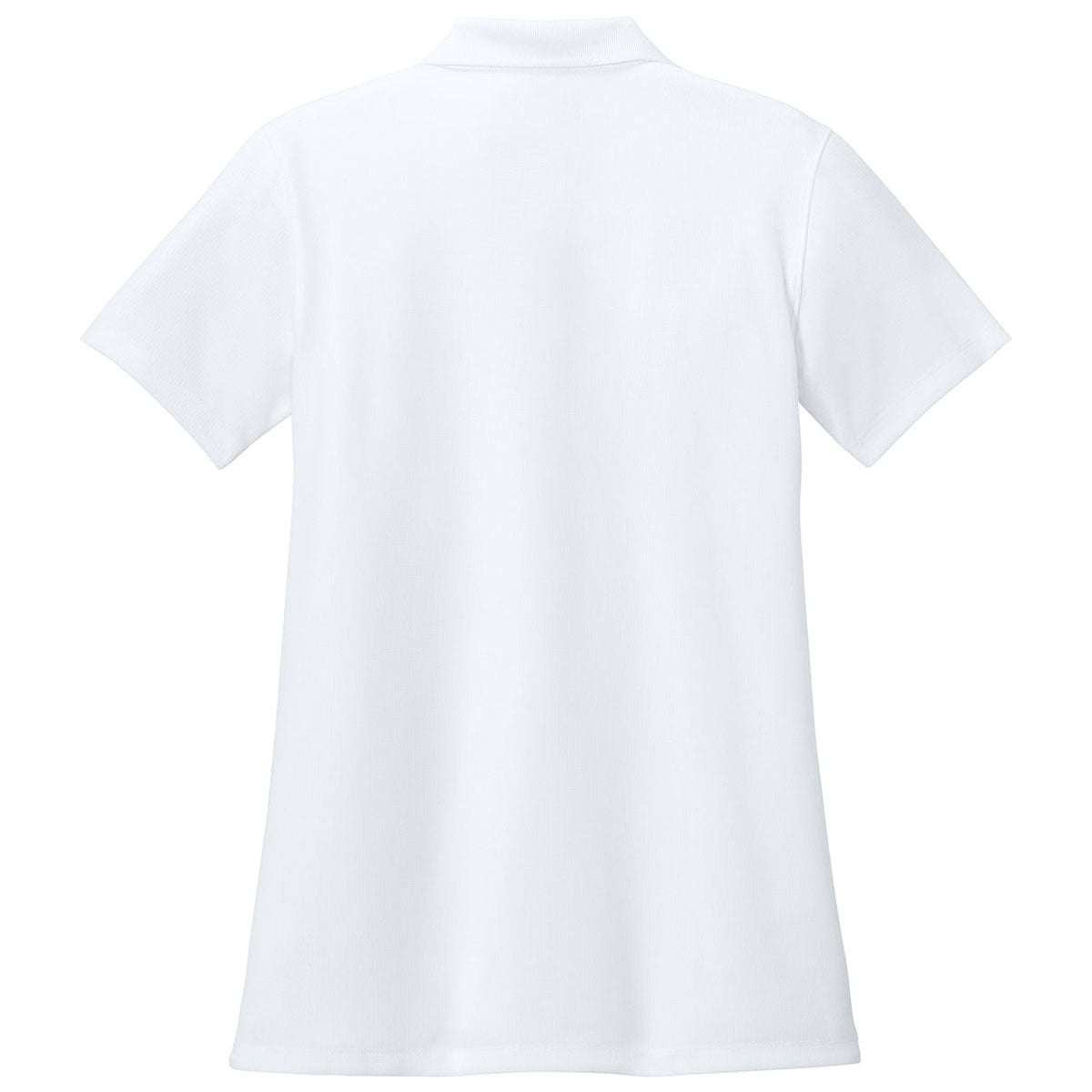Port Authority Women's White Dry Zone Stain-Release Grid Polo