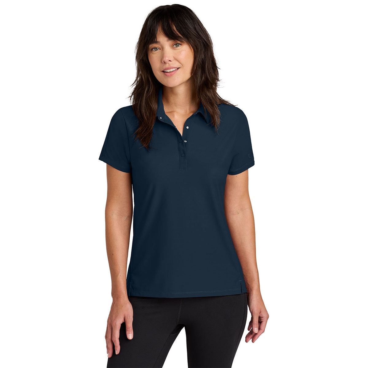 OGIO Women's River Blue Navy Envision Polo