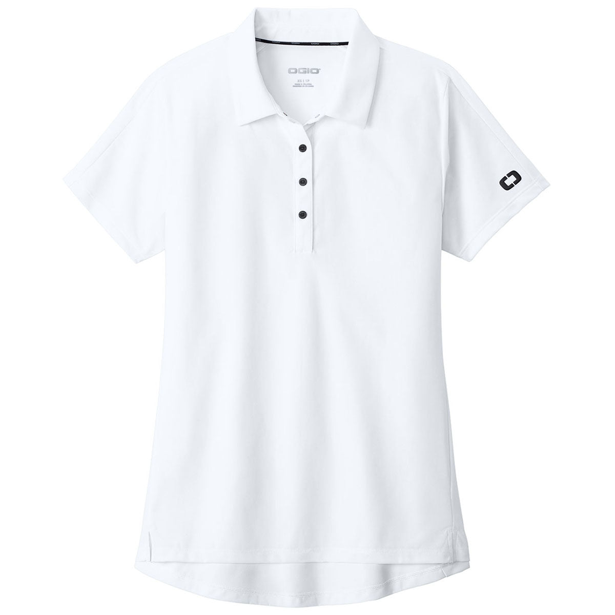 OGIO Women's White Envision Polo