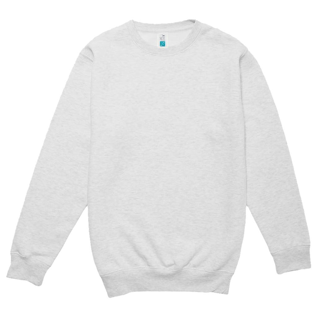 Lane Seven Unisex Oatmeal Heather Premium Crewneck Sweatshirt