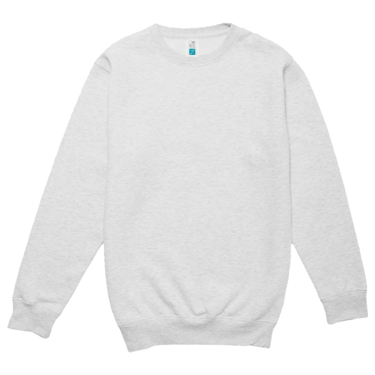 Lane Seven Unisex Oatmeal Heather Premium Crewneck Sweatshirt