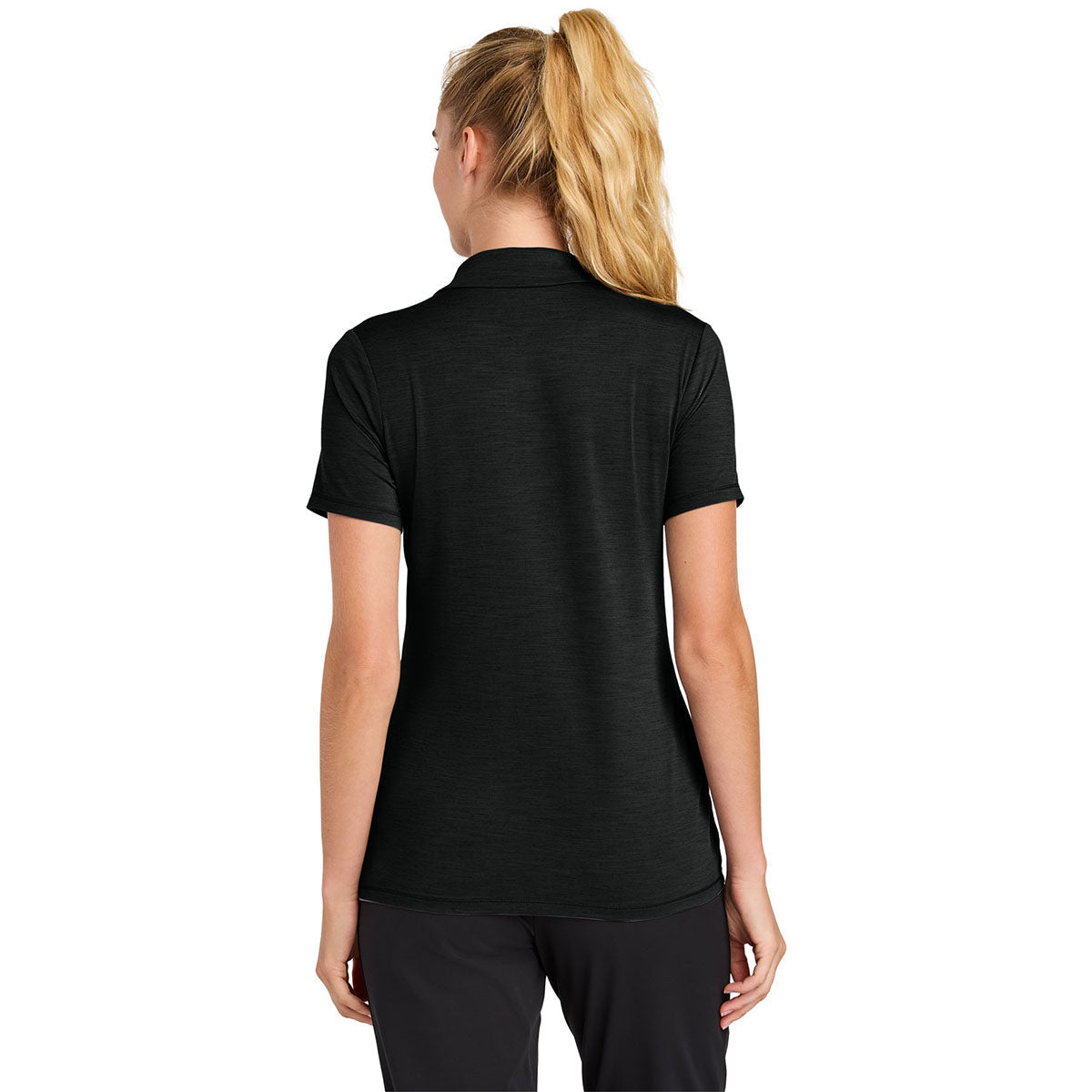 Sport-Tek Women's Black Versa Polo