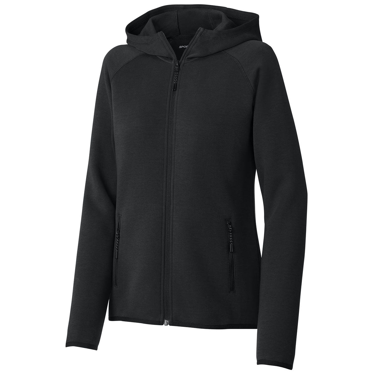 Sport-Tek Women's Black Phenom Full-Zip Hoodie