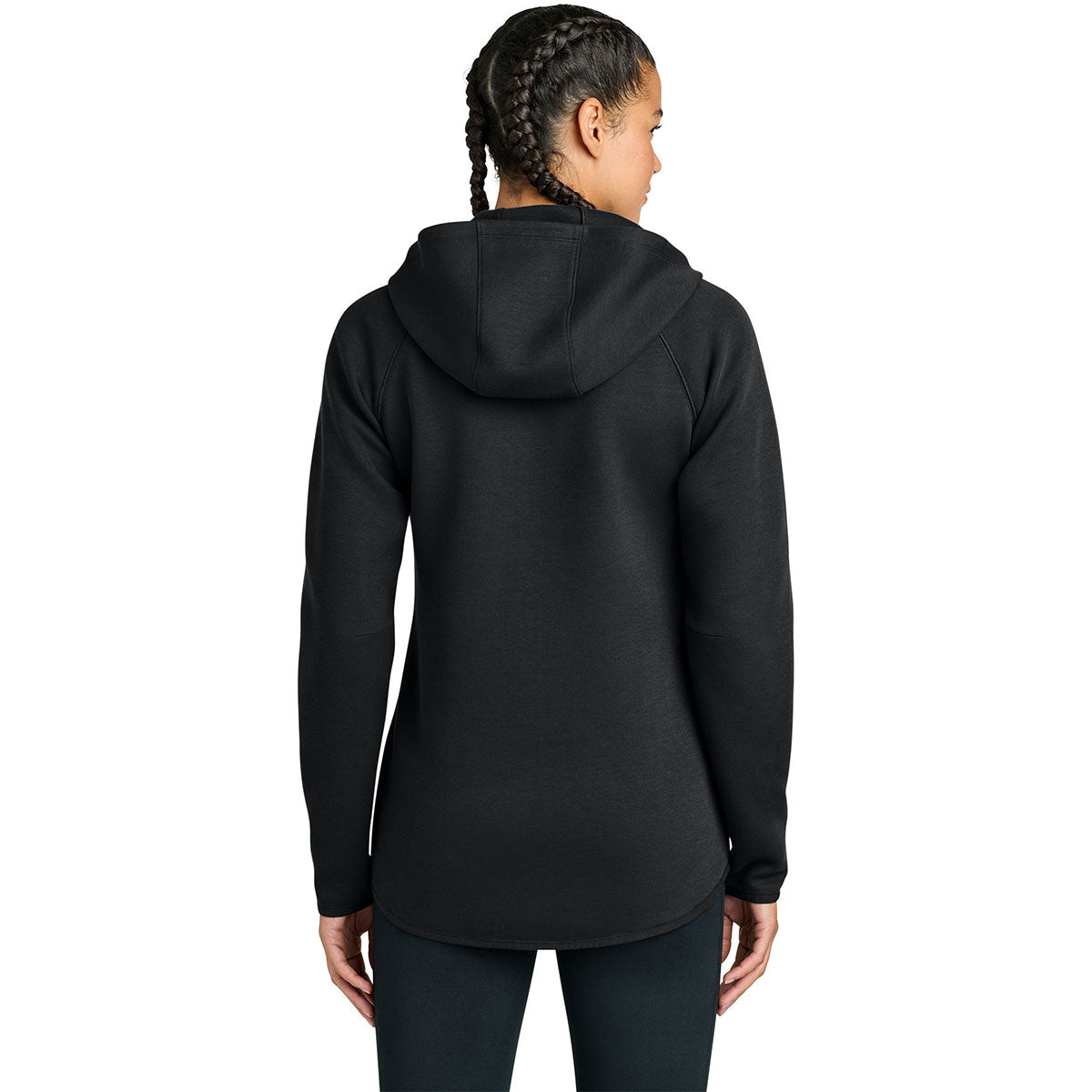 Sport-Tek Women's Black Phenom Full-Zip Hoodie