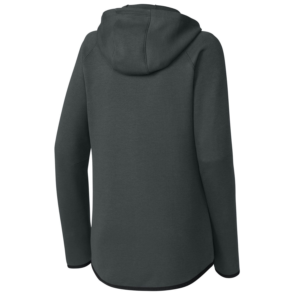 Sport-Tek Women's Iron Grey Phenom Full-Zip Hoodie