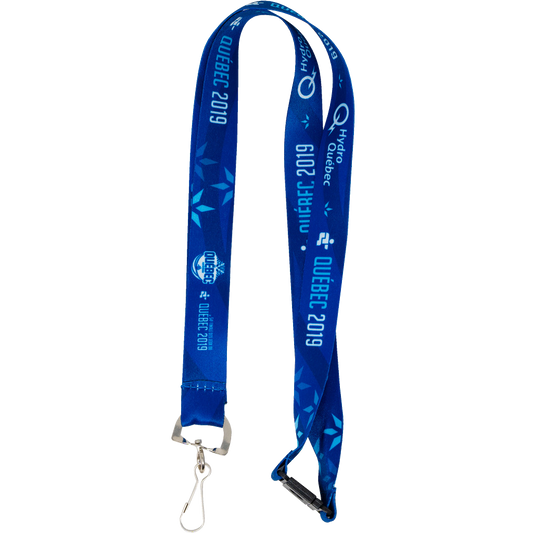 BCG Custom 3/4" W X 36" L Dye Sublimated Lanyards
