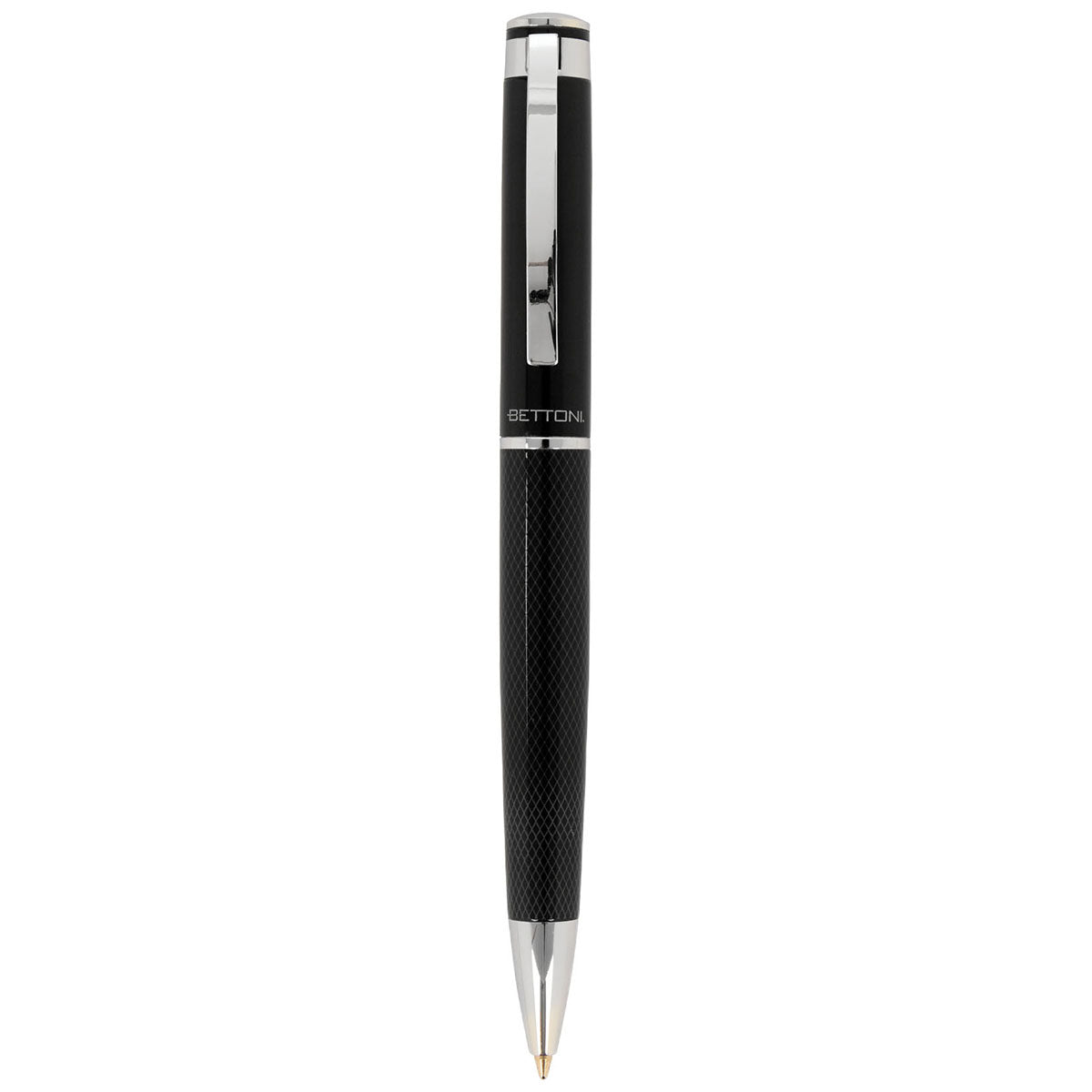 Bettoni Black Lazio Recycled Brass Ballpoint Pen