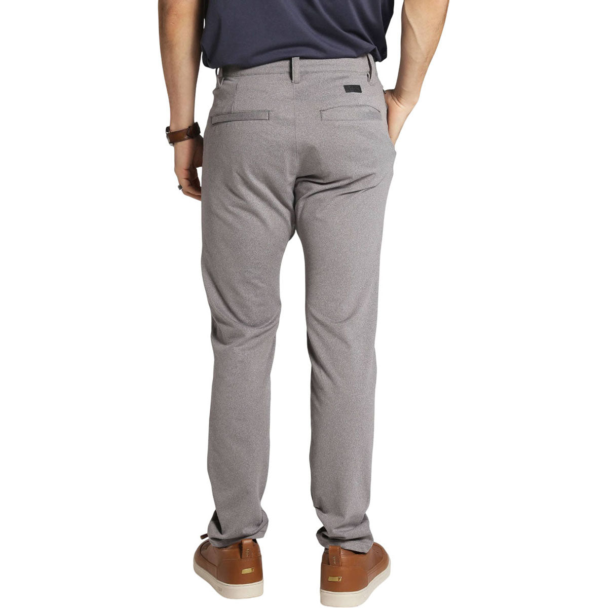 TRUE Men's Heather Grey Lux Chino
