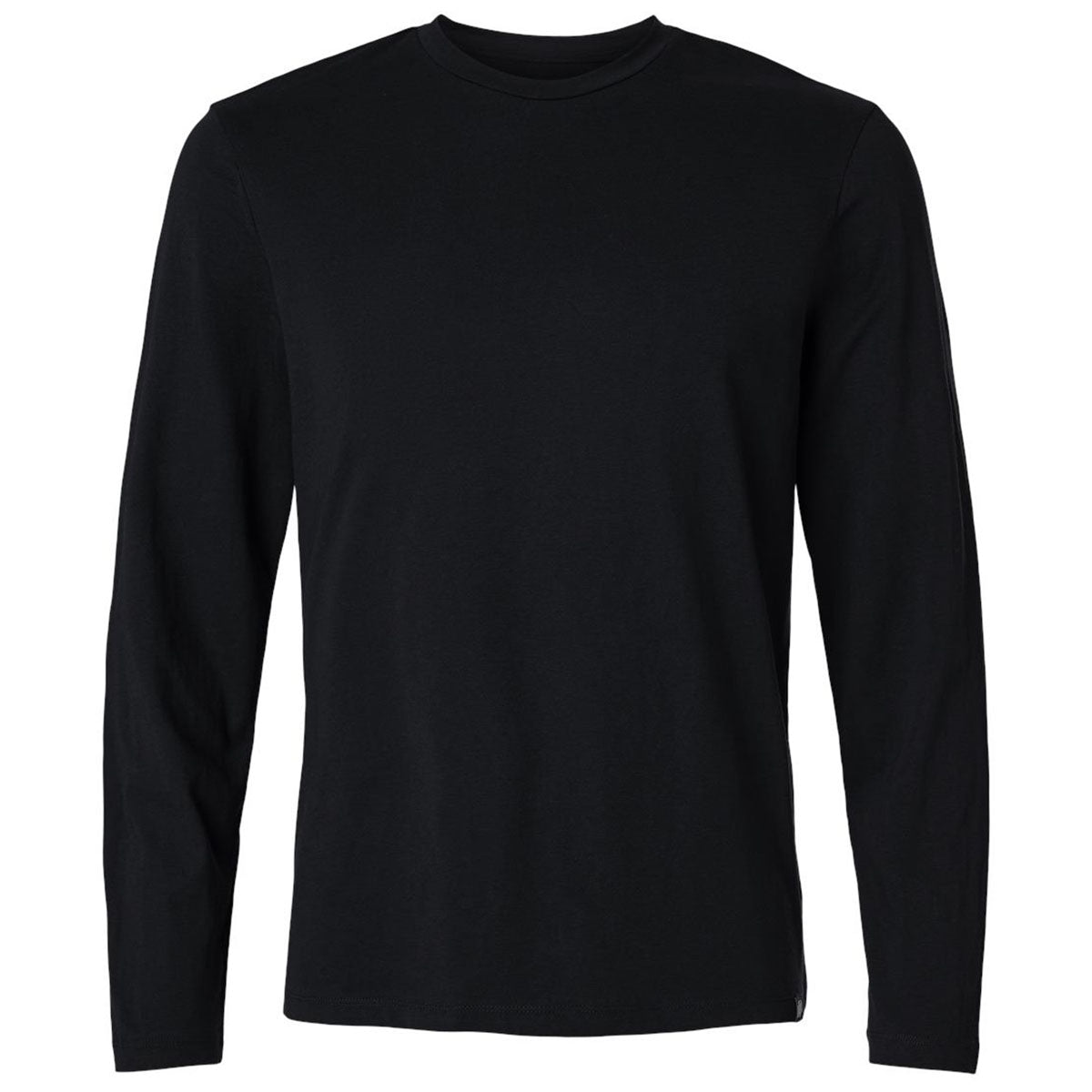 Jaanuu Men's Black RegenX Cotton Underscrub Long Sleeve T-Shirt