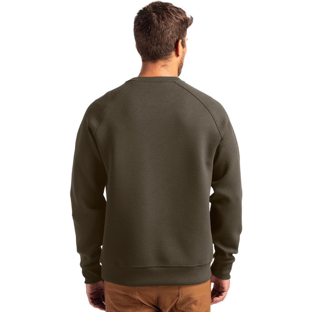 Cutter & Buck Men's Poplar Roam Recycled Crew Neck Pullover