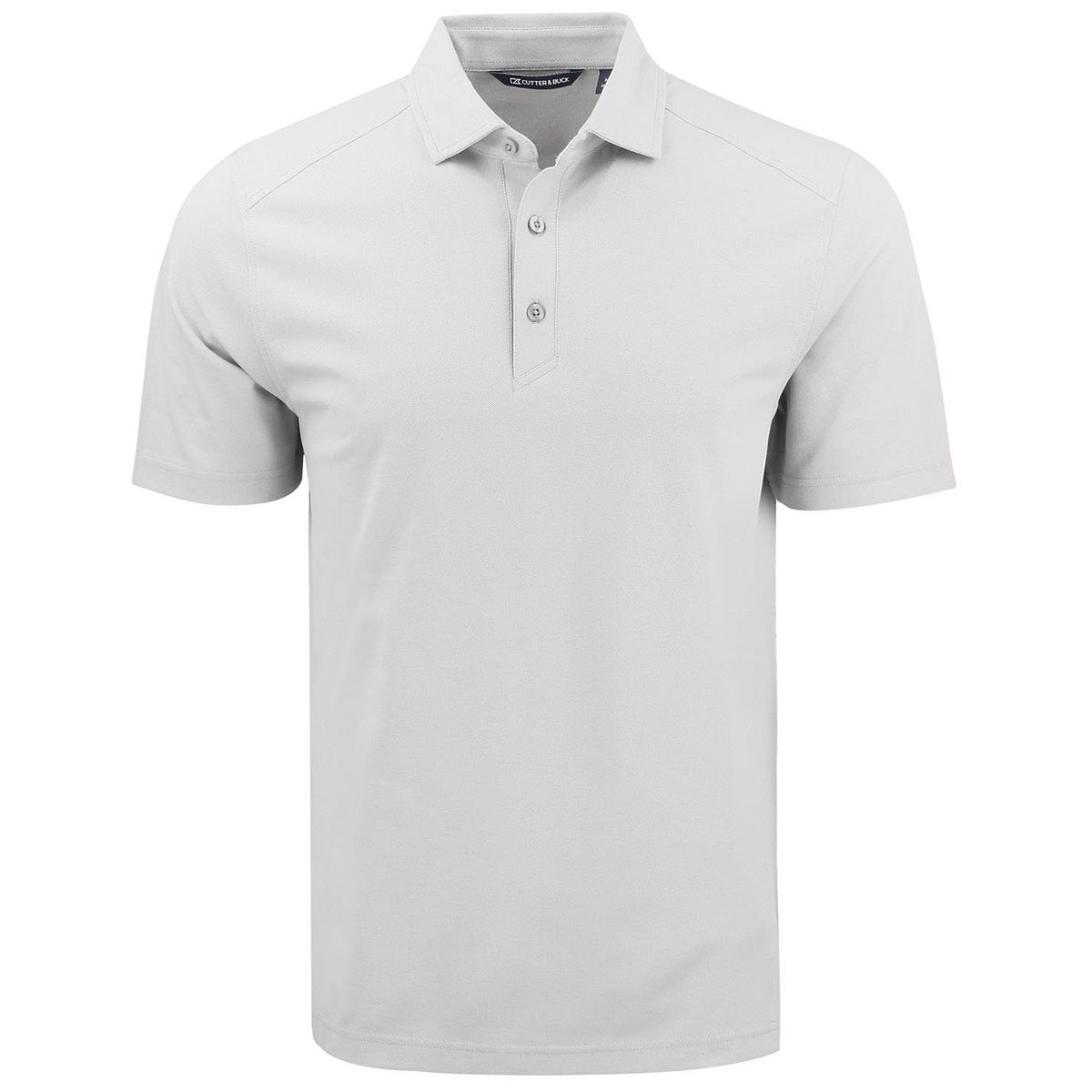 Cutter & Buck Men's Concrete Advantage Refresh Epic Confidence Recycled Tri-Blend Pique Polo