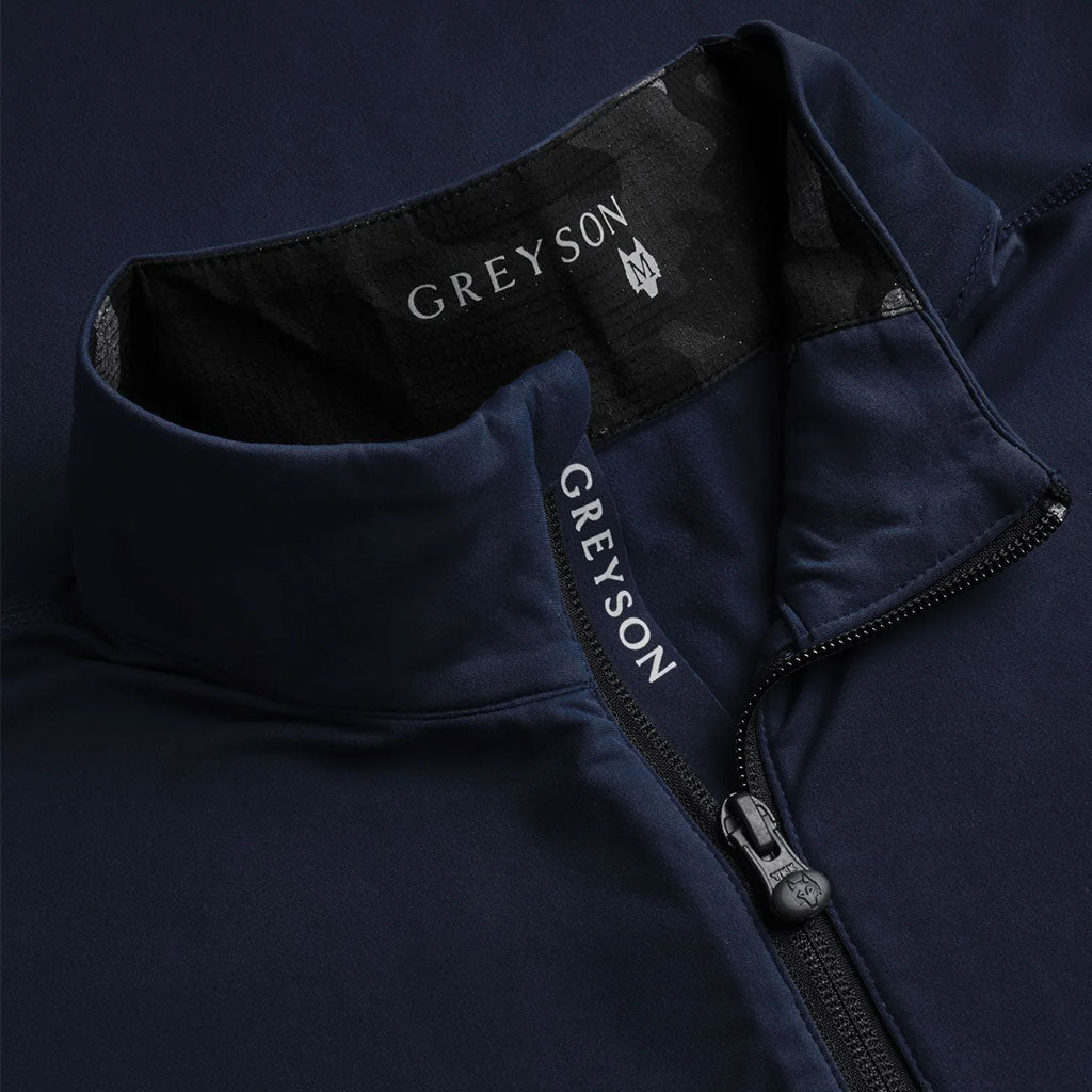 Greyson Men's Maltese Blue Colorado Quarter Zip