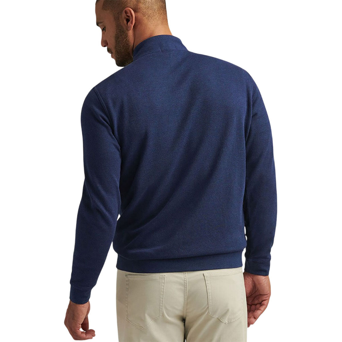 Peter Millar Men's Navy Crown Comfort Pullover