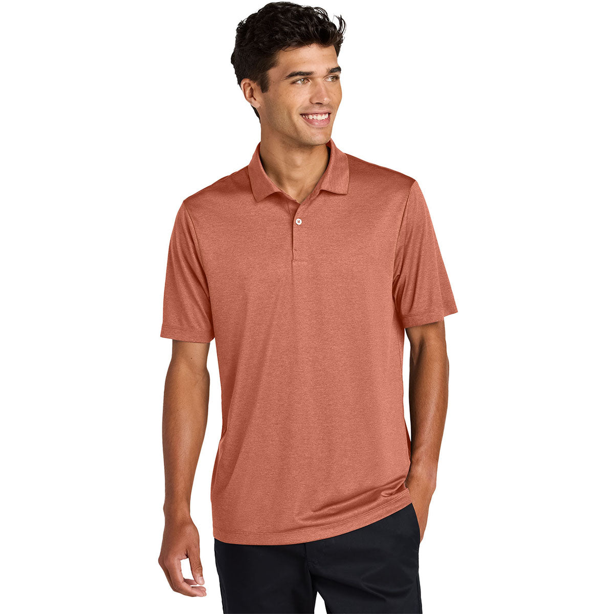 Mercer+Mettle Men's Sienna Heather Recharge Jersey Polo
