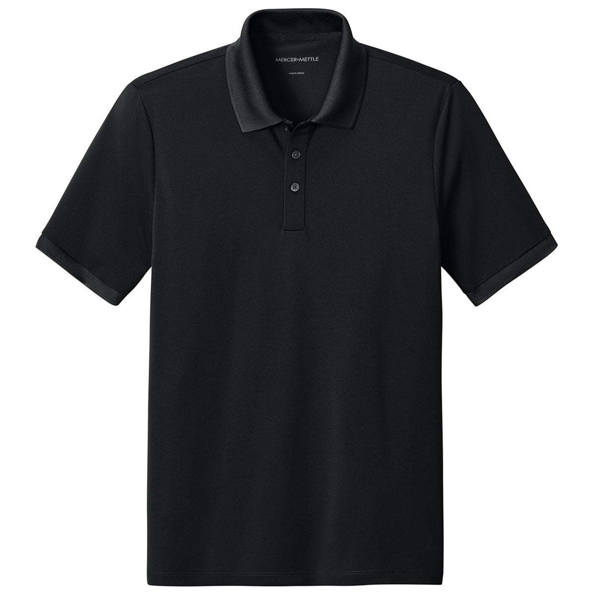 Mercer+Mettle Men's Deep Black Everyday Performance Polo