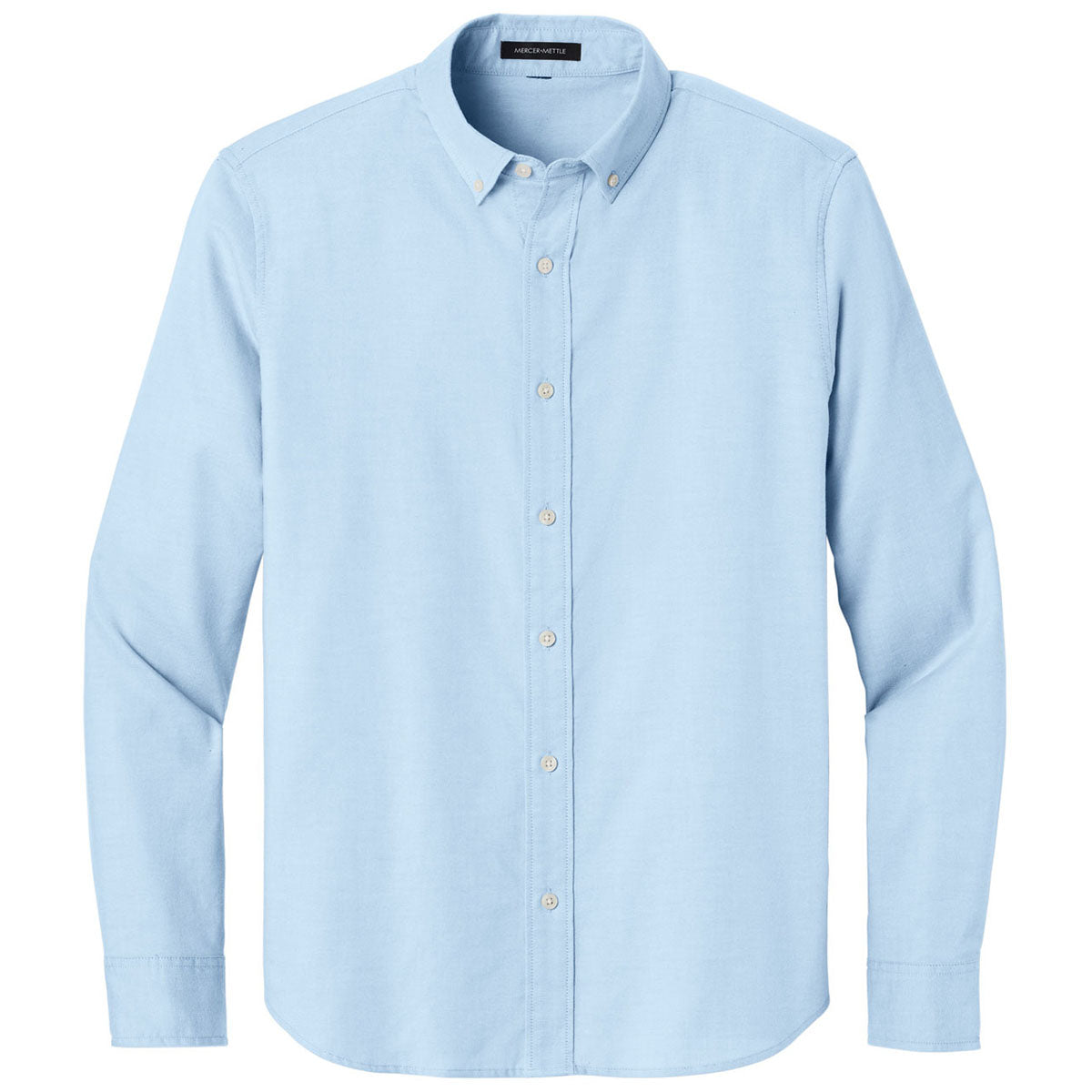 Mercer+Mettle Men's Light Blue Long Sleeve Modern Oxford Shirt
