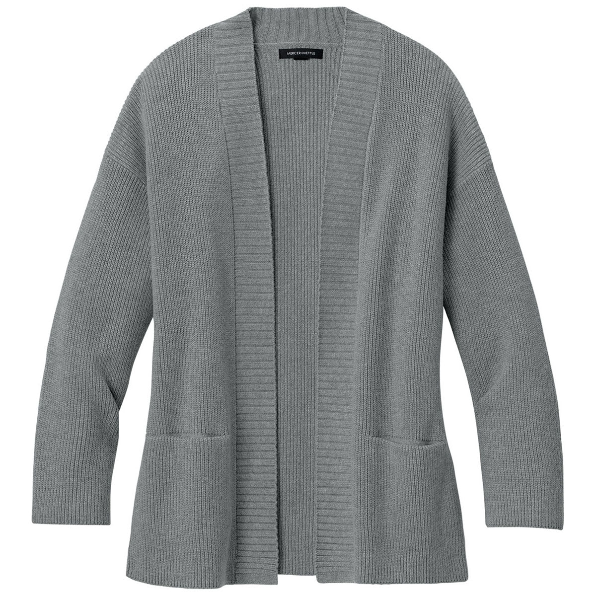 Mercer+Mettle Women's Gusty Grey Heather Open Cardi