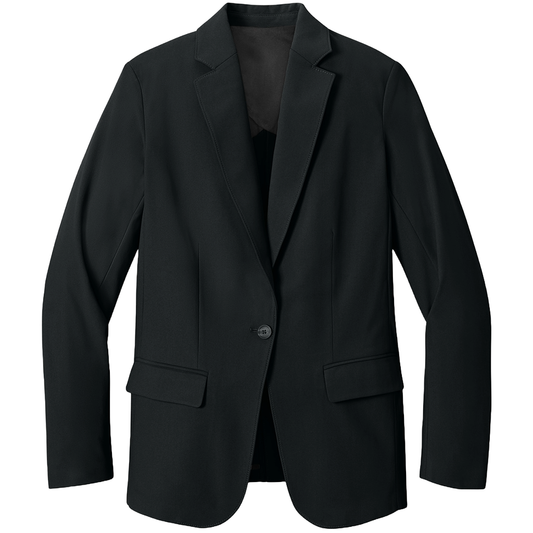 Mercer+Mettle Women's Deep Black Capital Tech Blazer