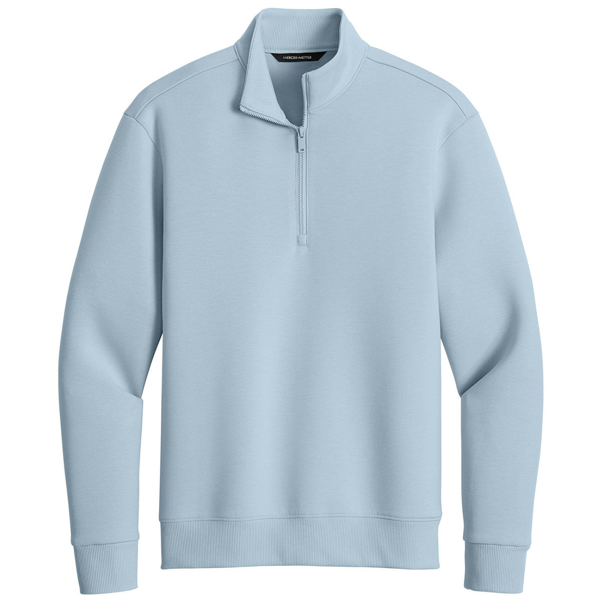 Mercer+Mettle Men's Celestial Blue Soft Spacer 1/4-Zip