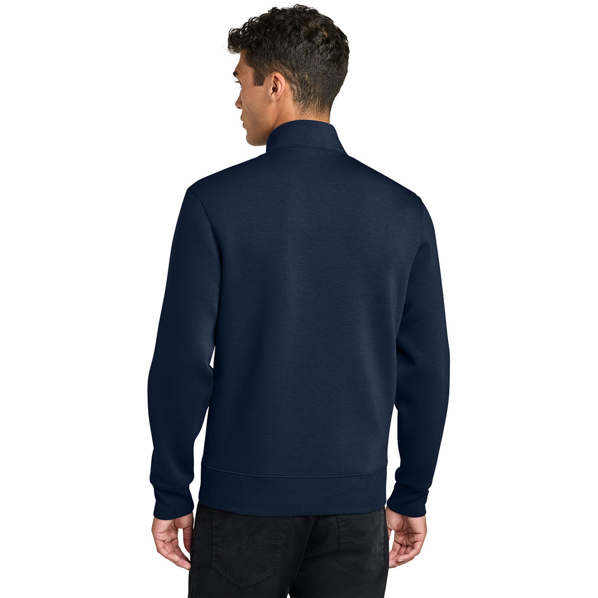 Mercer+Mettle Men's Night Navy Soft Spacer Full-Zip