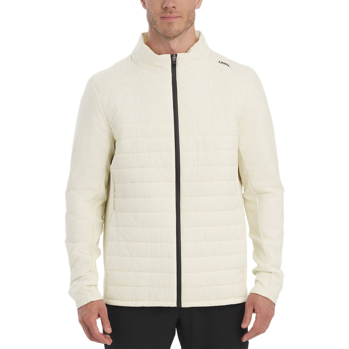 UNRL Men's Coconut Montreal Quilted Jacket