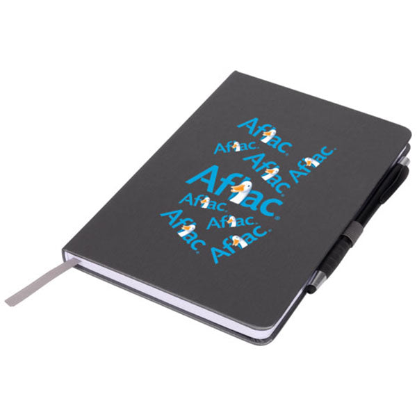 SnugZ Cool Grey Neptune Notebook with Pen