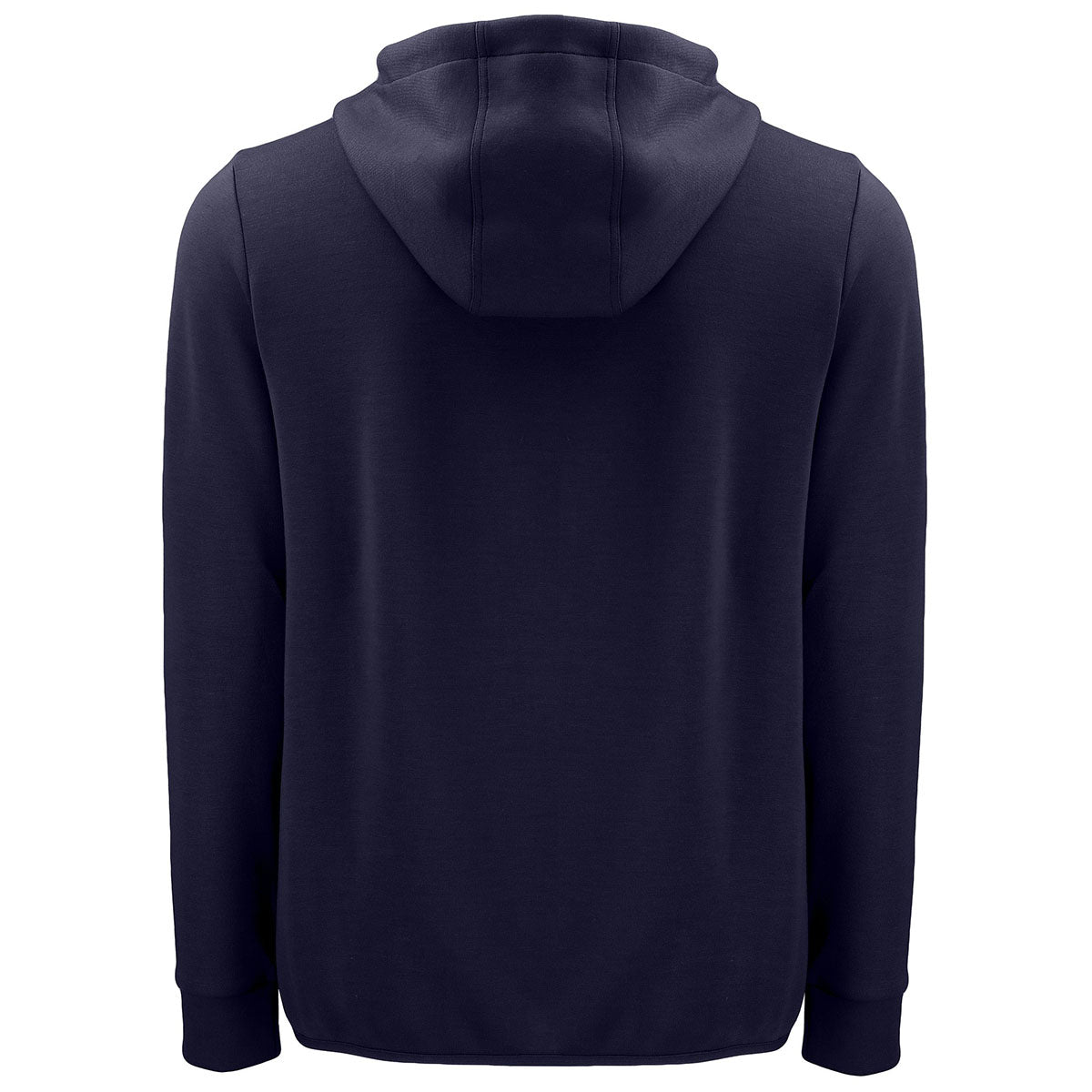 Clique Men's Dark Navy Haven Recycled Full Zip Hooded Sweatshirt
