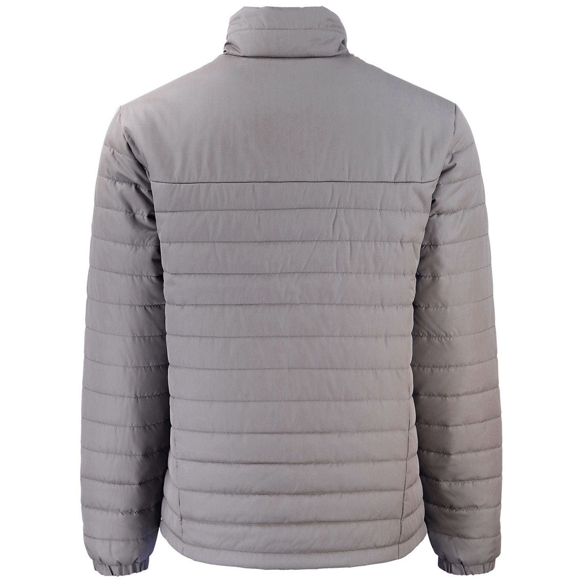 Clique Men's Pure Slate Elevation Eco Full Zip Puffer Jacket