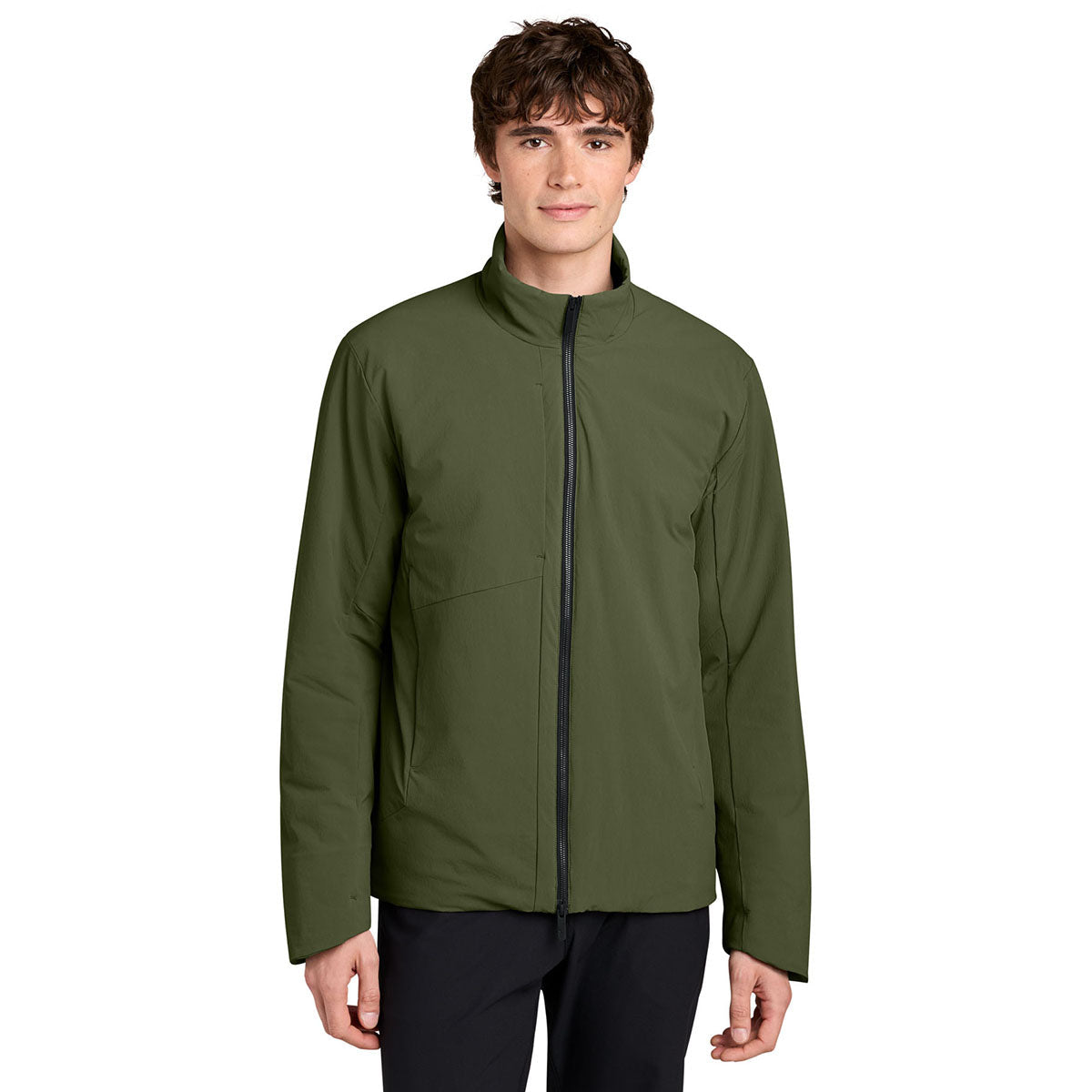 MiiR Men's Forest Moss Sashiko Full-Zip Stretch Puffy