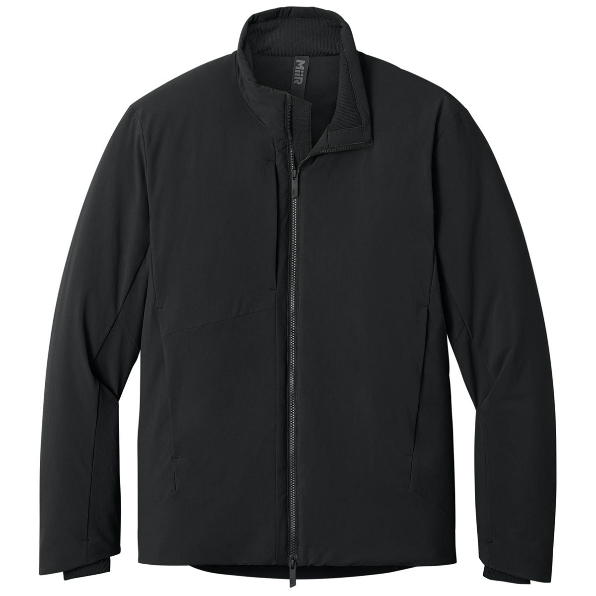 MiiR Men's Pitch Black Sashiko Full-Zip Stretch Puffy
