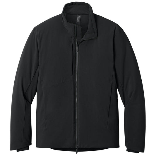 MiiR Men's Pitch Black Sashiko Full-Zip Stretch Puffy