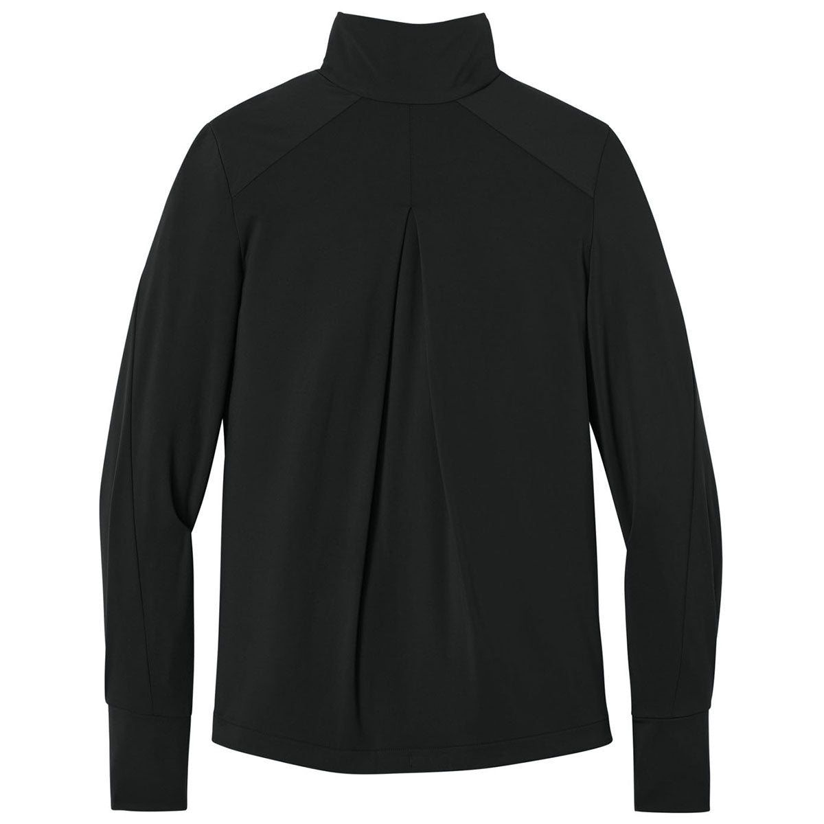 MiiR Women's Pitch Black Kivu Hybrid Full-Zip Jacket