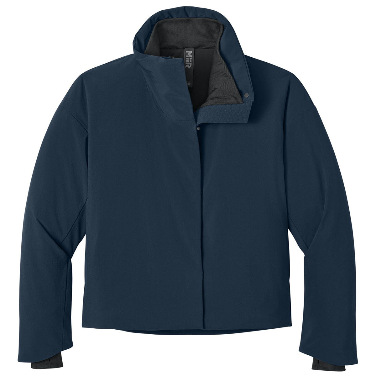 MiiR Women's Indigo Navy Sashiko Full-Zip Stretch Puffy