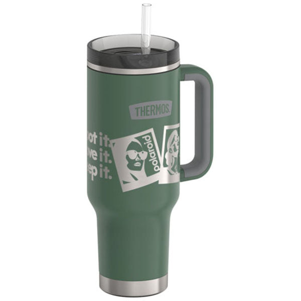 Thermos Alpine Green 40oz Stainless Steel Cup Holder Mug
