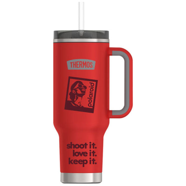 Thermos Crimson 40oz Stainless Steel Cup Holder Mug