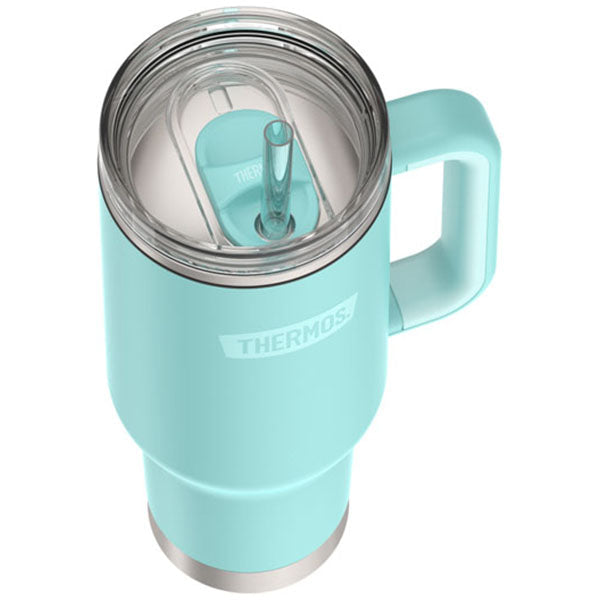Thermos Sea Green 40oz Stainless Steel Cup Holder Mug