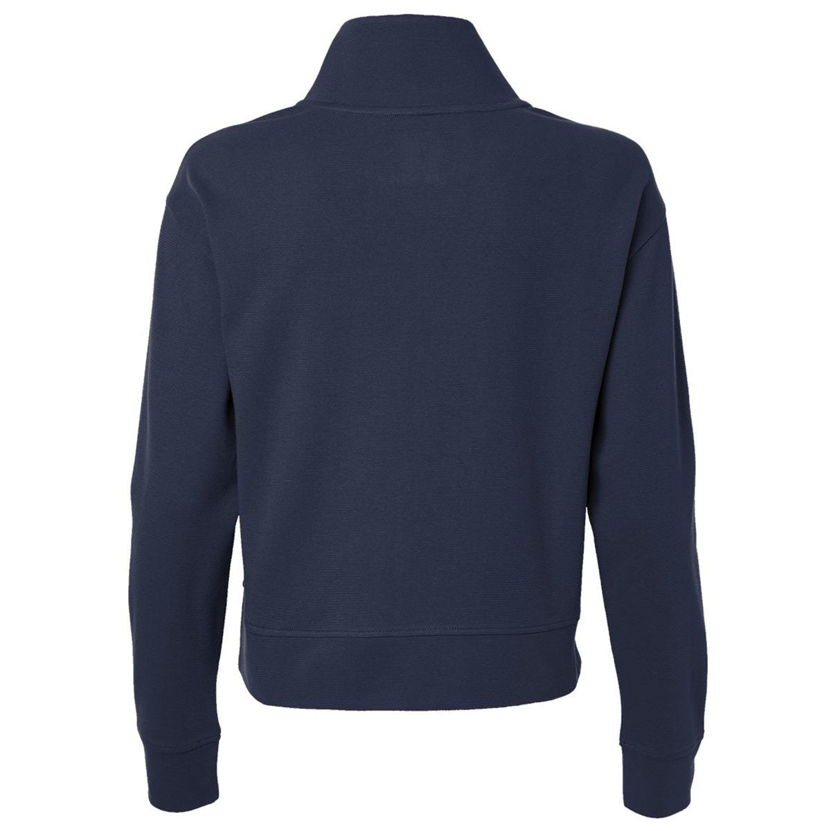 North End Women's Classic Navy Mantra Half-Zip Ottoman Pullover