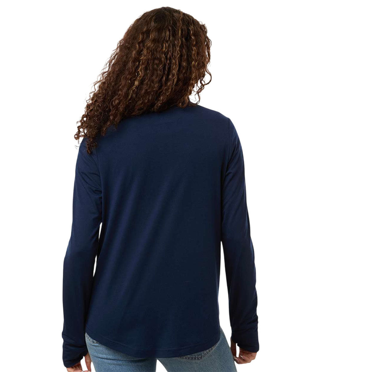 North End Women's Classic Navy/Carbon JAQ Stretch Performance Quarter-Zip