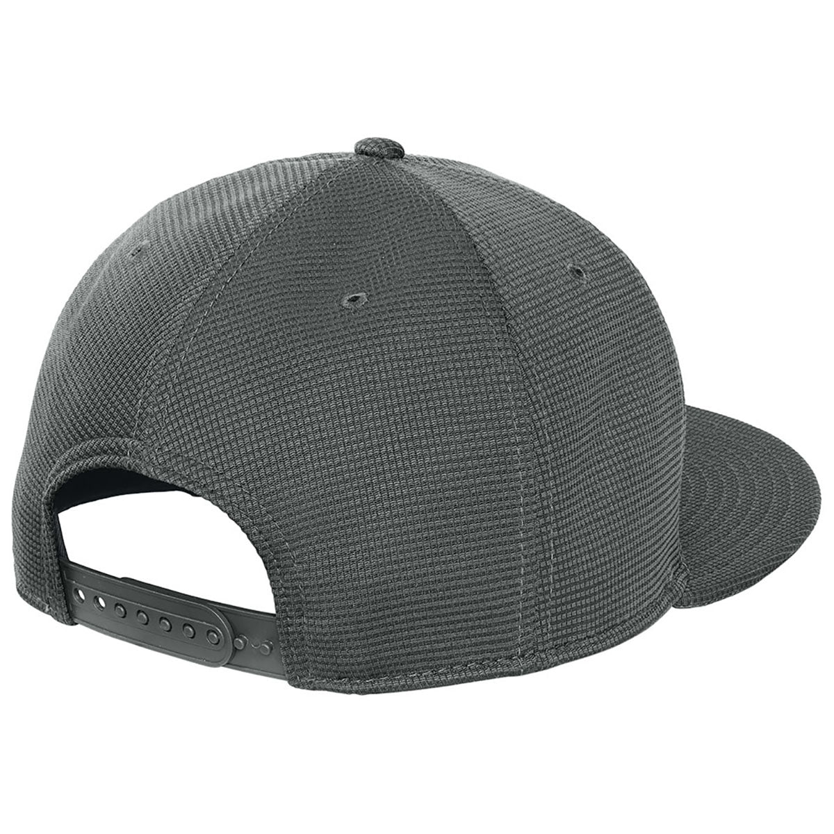 New Era Charcoal Pivot Flat Bill Snapback Cap